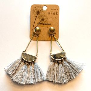 TERRI DANGLE FRINGE EARRINGS